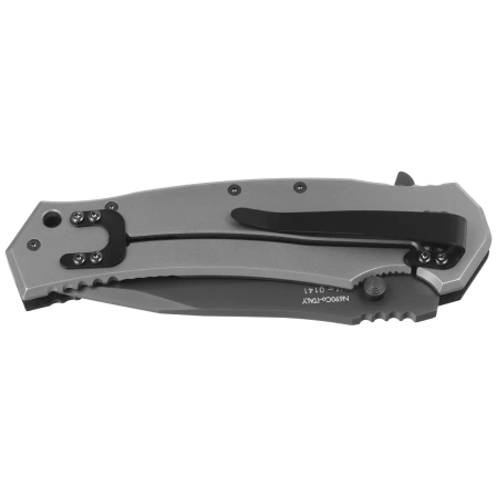 FOX M1 Knife Black G10/Titanium, Black DLC N690Co (CED-01)