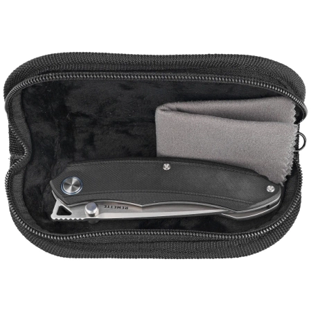 Nóż składany Remette Wild Species GC103-B Black G10, Fine Hand Grinding 14C28N
