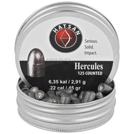 Śrut Hatsan Hercules 6.35 mm, 125 szt. 2.91g/45.0gr