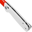 Nóż składany Kubey Bluff White G10, Red14C28N by Garet Caronna (KU248B)