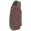 LionSteel Vertical/Horizontal Brown Leather Knife Pouch (900FDV4 BR)