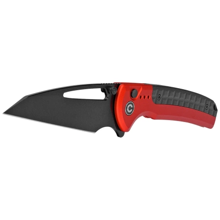 Nóż składany Civivi Sentinel Strike Red Aluminium / Black FRN, Black K110 (C22025B-1)