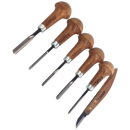 Set of chisels, carving knives Narex Profi 6 pcs (868500)