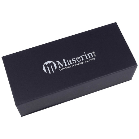 Maserin Nimrod Black G10, Stonewashed M390 by Tommaso Rumici Knife (480/G10N)