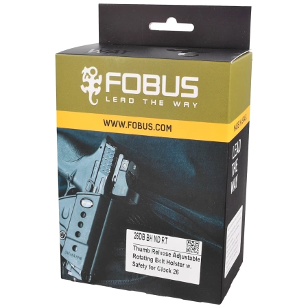 Kabura Fobus Uchwyt na pas, Glock 26, 27, 33 (26DB BH ND RT)