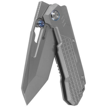 Remette RT-Cool Leopard Knife Gray Titanium, Pearlescent M390 (RTKS-T)