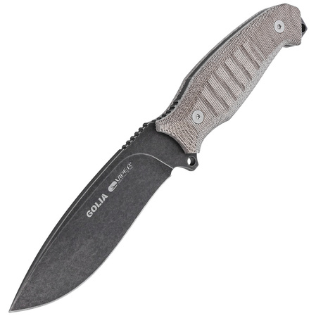 Nóż Viper Golia Evolution Green Canvas Micarta, Dark Stonewashed D2 by Tommaso Rumici (VT4003ECG)