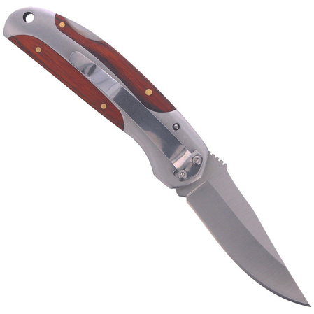 Nóż składany Herbertz CJH Pakka Wood/Steel, Satin 420 (10000335)