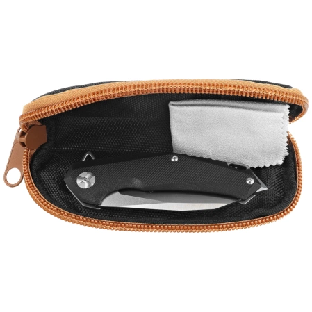 Nóż składany Decor Habitat Third Thunder LE No 018/500 Black G10/Titanium, Satin/ Stonewashed D2 (K4105)