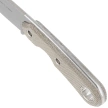 Viper Basic 1 Green Canvas Micarta, Stonewashed D2 by Tommaso Rumici Knife (VT4028CG)
