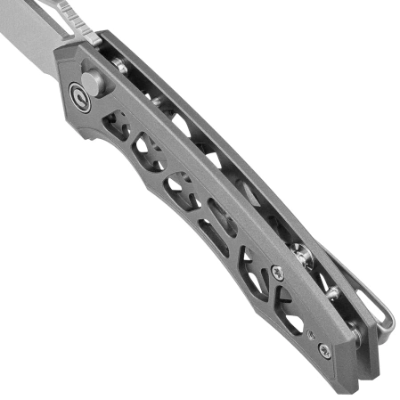 Nóż składany Civivi Anaaki Gray Aluminium, Satin Nitro-V (C24039-2)
