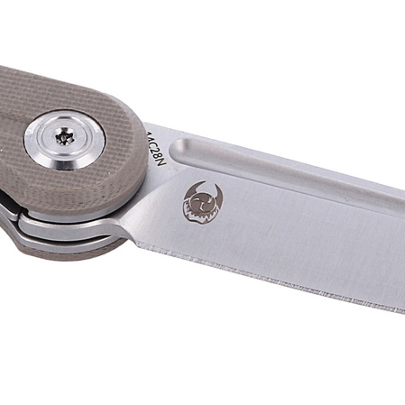 Nóż składany Kubey Mizo, Tan G10, Satin 14C28N by Tiguass (KU2101E)