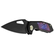 Kubey KB Knives Coeus Black Titanium/Timascus, Black DLC CPM S35VN (KB286B)