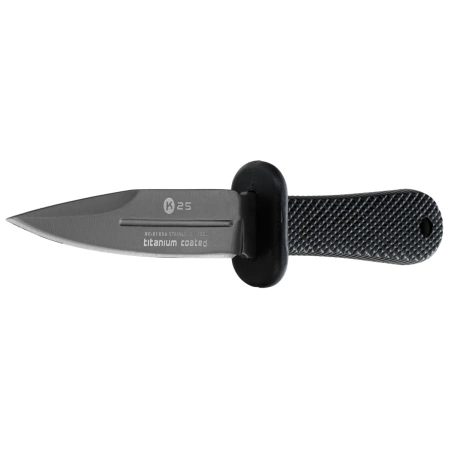 Nóż na szyję K25 Botero Neck Knife Black ABS, Titanium 7Cr17MoV (31898)