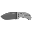 Extrema Ratio RAO C Tactical Grey Aluminum Knife, Black MIL-C N690 (04.1000.0176/BLK/GRY)