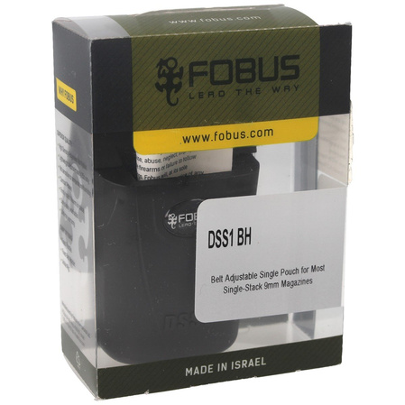 Fobus Single Pouch for Most Single-Stack 9mm Magazines (DSS1 BH)