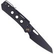 WE Knife Vision R Black Titanium, Black Stonewashed CPM 20CV by Snecx Tan (WE21031-2)
