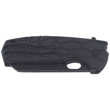 Nóż składany Fox Baby Core FRN Black, Black Stonewashed N690by Jesper Voxnaes (FX-608 B)
