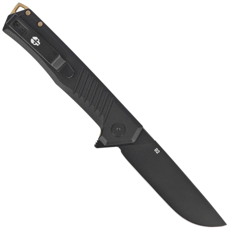 Nóż składany Tekto F1 Alpha Black G10, Bronze HW, Black D2