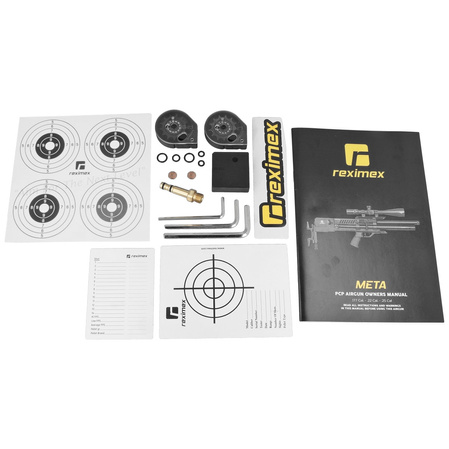 Reximex Meta Bronze 4.5mm PCP Air Rifle with Regulator and Sound Moderator