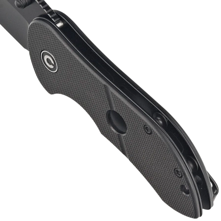 Civivi Gordo Knife Black G10, Black D2 by Peter Carey (C22018C-1)