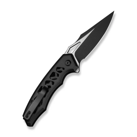 Nóż składany Civivi Anaaki Black Aluminium, Black Stonewashed/Satin Nitro-V (C24039-1)