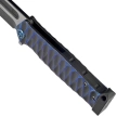 Nóż składany Medford USMC FF Black/Blue-Violet ''Diamond Head'' Titanium, Flm HW/Clip, Black DLC/Satin S45VN by Greg Medford (MK2044PQ-31A6-TFCF-PP)