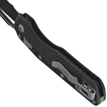 Nóż składany Microtech MSI S/E Black Polymer, Black/Satin P/S M390MK by Tony Marfione (210T-2PMBK)