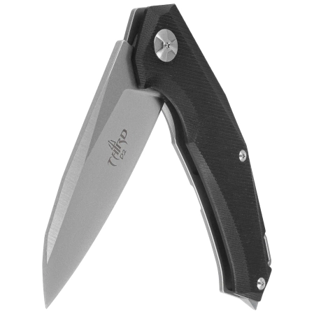 Nóż składany Decor Habitat Third Thunder LE No 018/500 Black G10/Titanium, Satin/ Stonewashed D2 (K4105)
