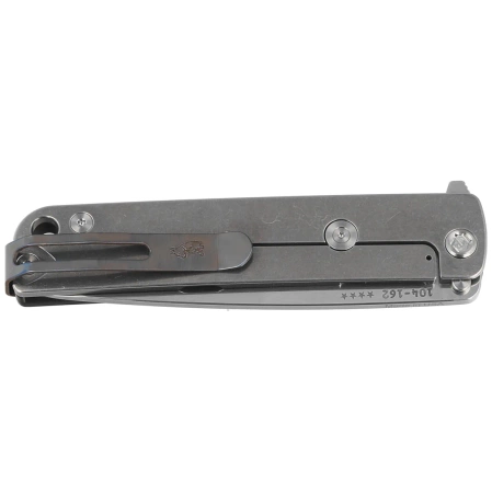 Medford M-48 Black PVD Aluminum, Std HW/Clip, Tumbled S35VN by Greg Medford (MK212STQ-42TM-TSCS-Q4)