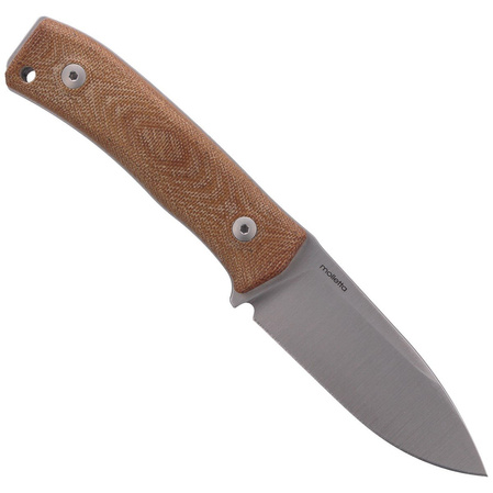 Nóż LionSteel Bushcraft Natural Canvas, Satin Satin M390 by Molletta (M4 CVN)