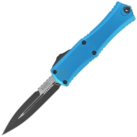 Nóż automatyczny OTF Microtech Hera II Mini Bayonet Blue Aluminium, Black M390MK by Tony and Sean Marfione (1701M-1BL)