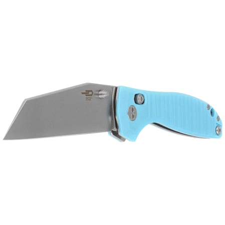 Bestech Liger Knife Light Blue G10, Stonewashed D2 by Keanu Alfaro (BG61D)