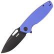 Kubey Knife Tityus Blue G10, Dark Stonewashed D2 (KU322I)