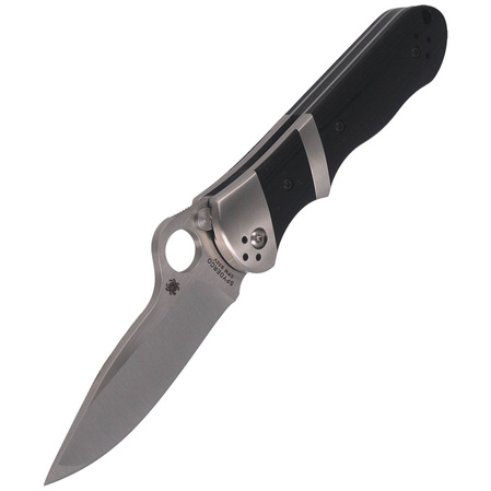 Nóż składany Spyderco Lil' Sub-Hilt G-10 Black Plain (C224GP)
