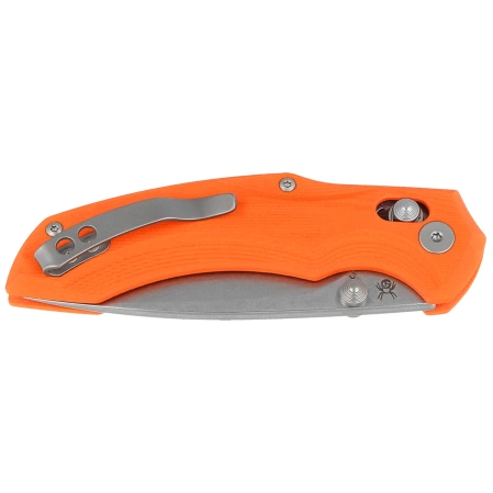Viper Oniro Orange G10, Stonewashed MagnaCut by Denis Simonutti (V6012GO)