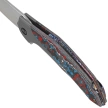 Nóż składany WE Knife Merata LE No 207/310 Titanium / Nebula Fat Carbon Fiber, Hand Rubbed Satin CPM 20CV by Anton Tkachenko (WE22008B-2)
