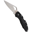 Nóż składany Spyderco Byrd Meadowlark 2 FRN Black, Plain (BY04PBK2)