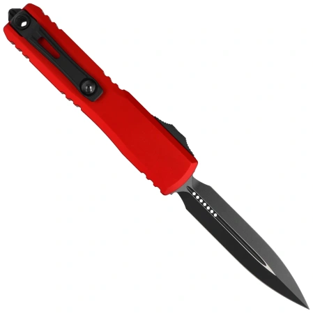 Microtech Ultratech Gen IV D/E OTF Knife Tactical Red Aluminum, Black M390MK by Tony Marfione (11224-1RD)