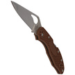Spyderco Byrd Meadowlark 2 FRN Brown, PlainEdge (BY04PBN2)