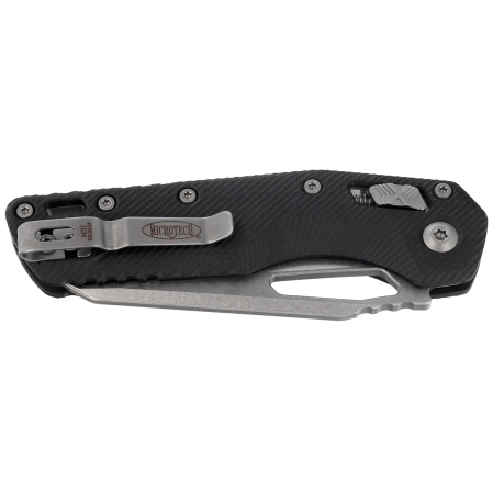 Nóż składany Microtech MSI S/E Ram-Lok Black Fluted G10, Stonewashed M390MK by Tony Marfione (210-10FLGTBK)
