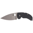 Spyderco Native Chief G10 Black, Satin Plain CPM S30V by Sal, Eric Glesser (C244GP)