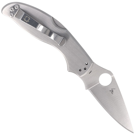 Spyderco UpTern Stainless, Plain 8Cr13MoV (C261P)
