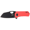 Kubey Duroc Red G10, Black Stonewashed AUS-10 by Colin Maisonpierre (KU332F)