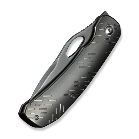 WeKnife Inmate Gray Titanium, Polished Gray CPM 20CV by Jerad Neeve (WE23096B-4)