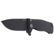 Nóż składany LionSteel SR22A Black Aluminum, Black Sleipner by Molletta (SR22A BB)