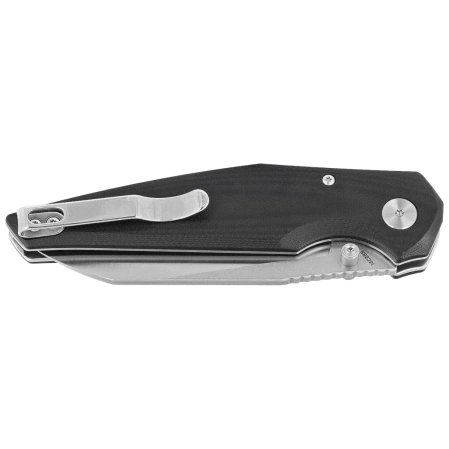 Nóż składany Bestech Snakebird Black G10, Stonewashed / Satin 14C28N (BG58C)