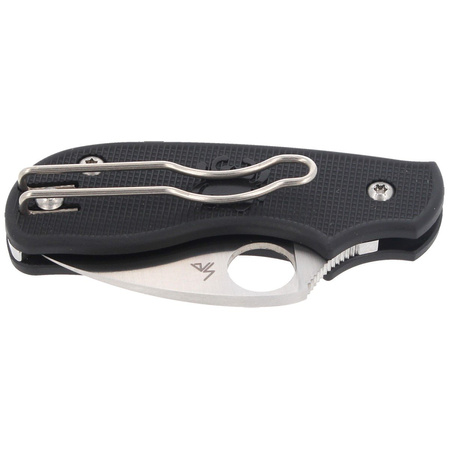 Nóż składany Spyderco Squeak FRN Black Plain (C154PBK)