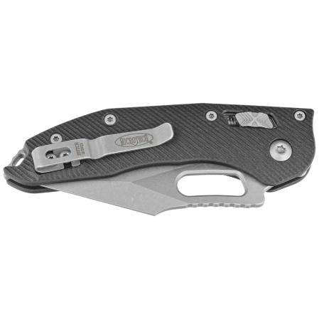 Nóż składany Microtech Stitch Ram-Lok S/E Black Fluted G10, Apocalyptic M390MK by Borka Blades and Tony Marfione (169RL-10APFLGTBK)