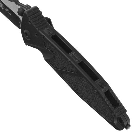 Microtech Socom Elite T/E-M Knife Black Aluminum, Tactical M390MK by Tony Marfione (161-1T)